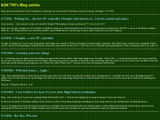 blog screenshot
