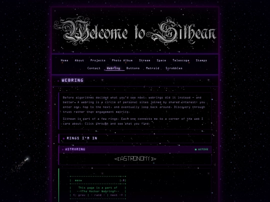 webring screenshot