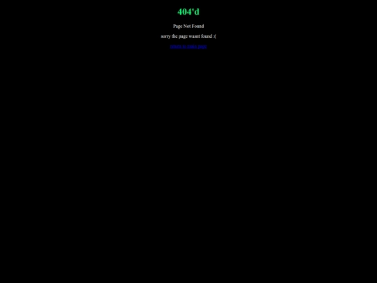 not_found screenshot