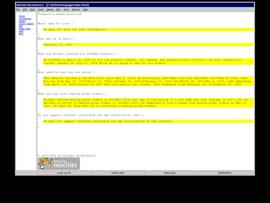 faq screenshot