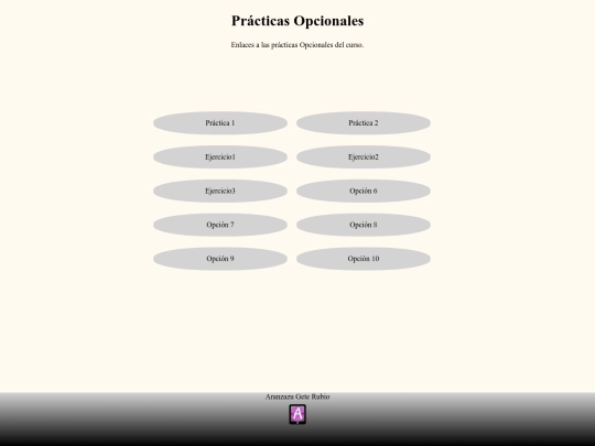 Opcionales screenshot