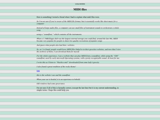 article/midi screenshot