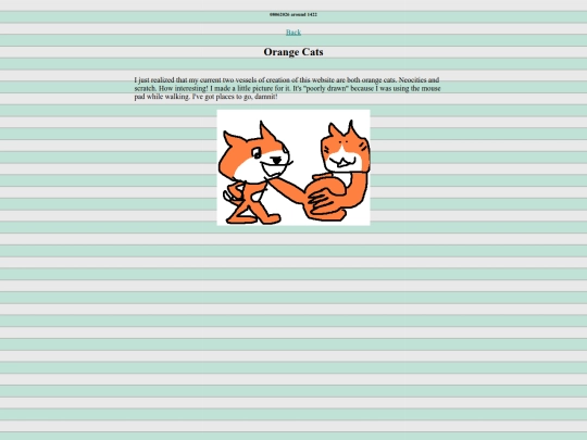 article/orangecats screenshot