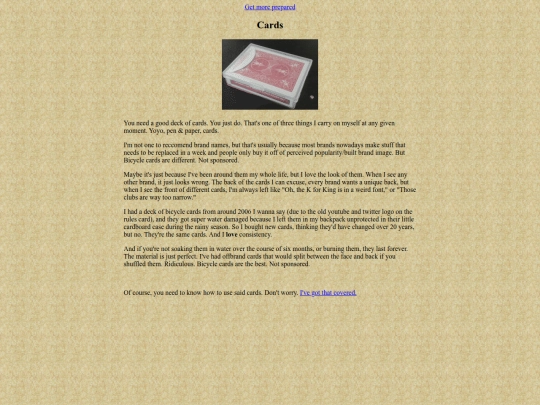 jsa/cards screenshot