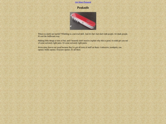 jsa/penknife screenshot