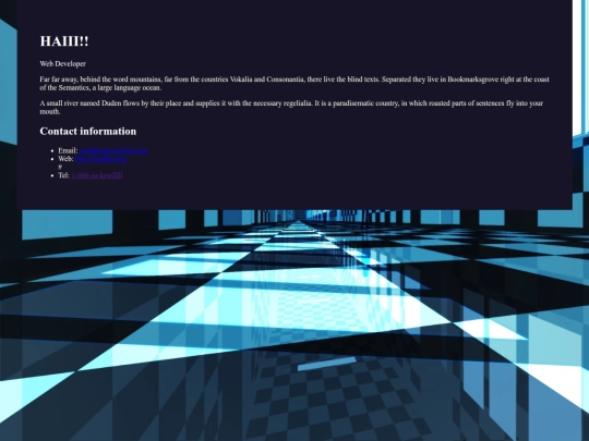 aboutmeexpp screenshot