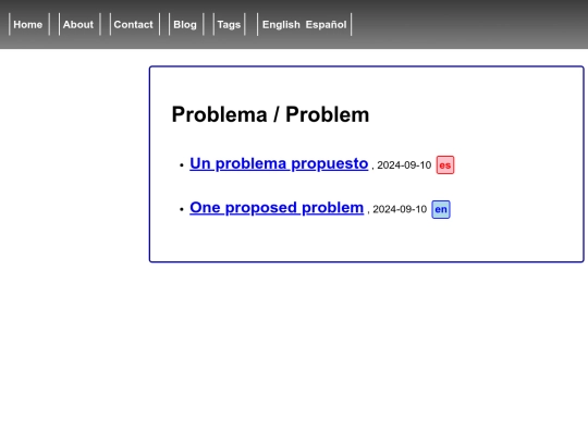 tags/problem screenshot