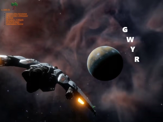 elite/menu screenshot