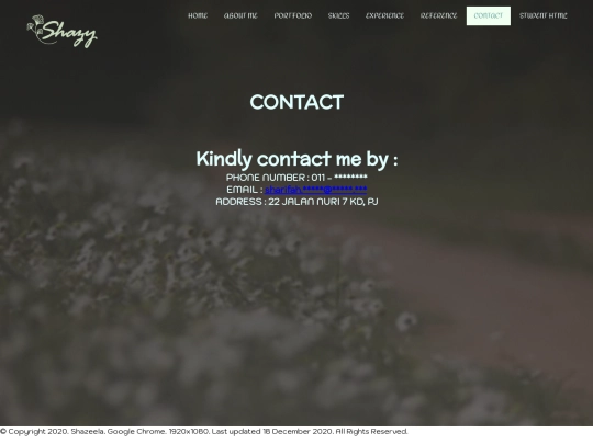 contact screenshot