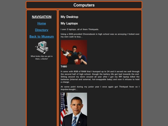 pages/computers screenshot