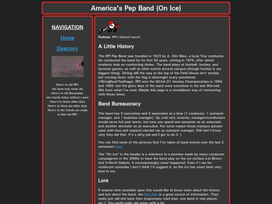 pages/pep screenshot