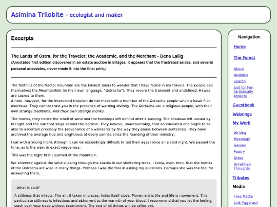 excerpts screenshot