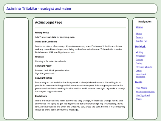 legal screenshot