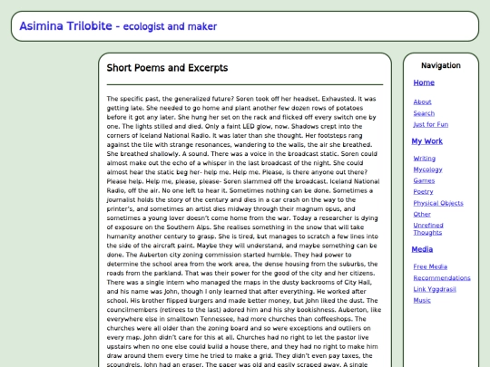 shortpoems screenshot