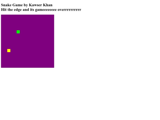 snake screenshot