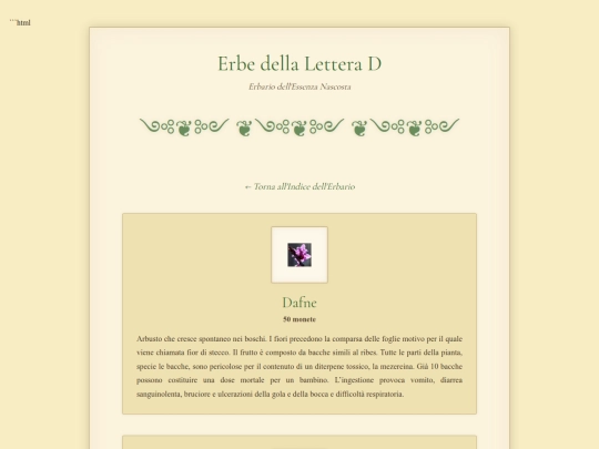 Aconito/ListinoErbeD screenshot