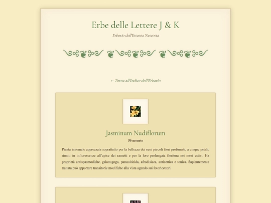 Aconito/ListinoErbeJK screenshot