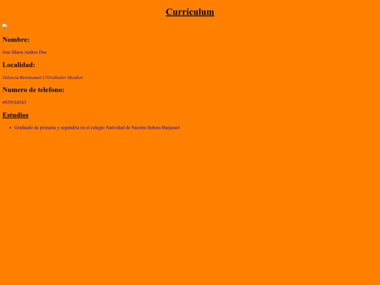 curriculum screenshot