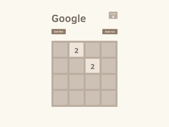 cl2048 screenshot