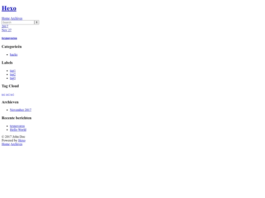 tagstag2index screenshot