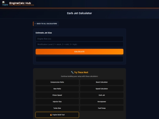 carb-jet-calculator screenshot
