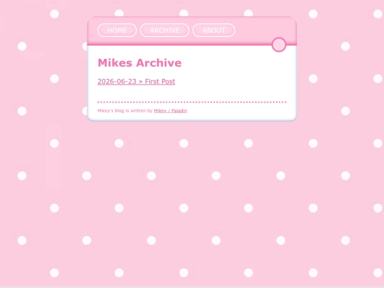 archive screenshot
