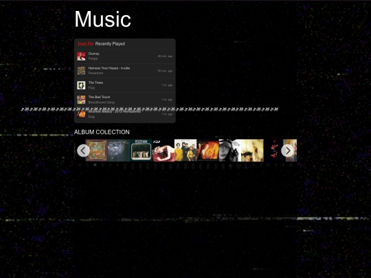Music screenshot