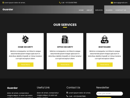 service screenshot