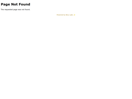 not_found screenshot