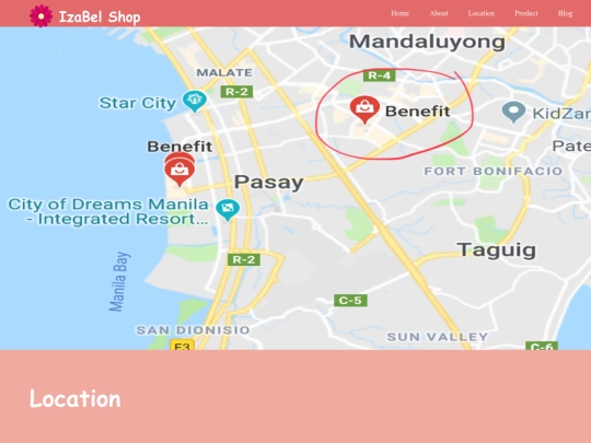 location screenshot