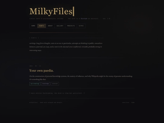 rants screenshot