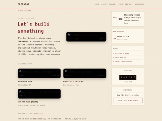 contact screenshot