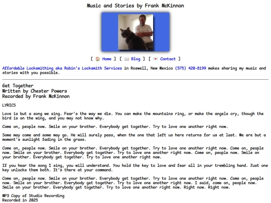 lyrics/come-on-people screenshot