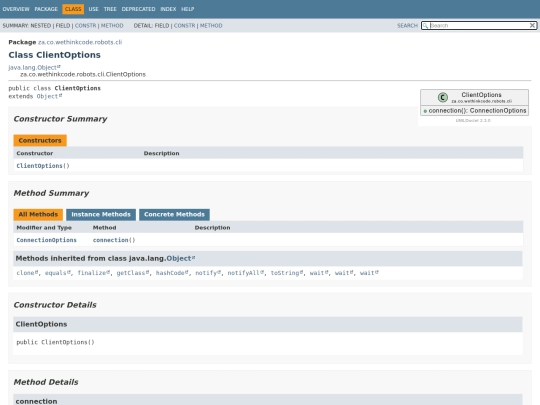 za/co/wethinkcode/robots/cli/ClientOptions screenshot