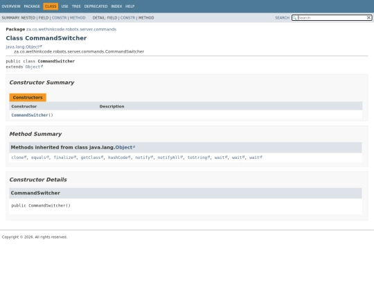 za/co/wethinkcode/robots/server/commands/CommandSwitcher screenshot