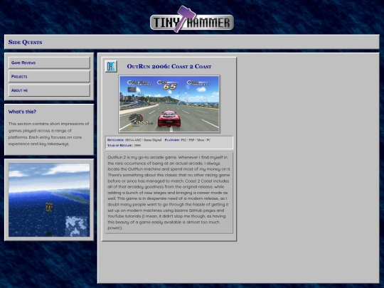 sidequests screenshot