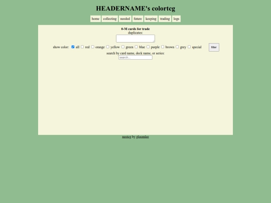 neotcg/tradingcards0-M screenshot