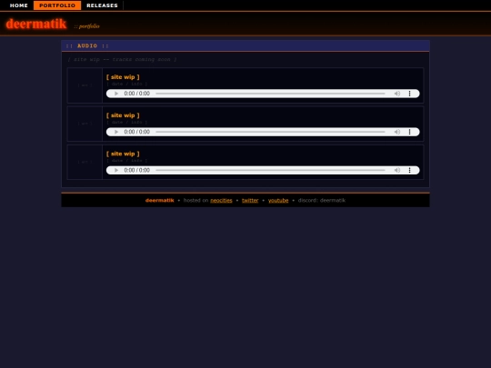 portfolio screenshot
