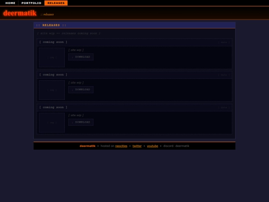 releases screenshot