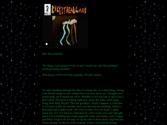 wheredidthetimego/goodnight screenshot