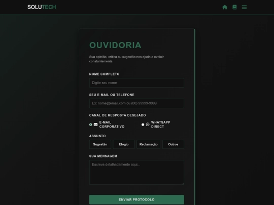 ouvidoria screenshot