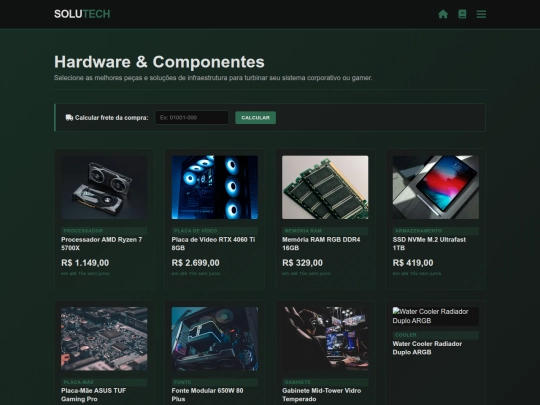 produtos screenshot