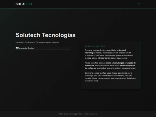 solutech/Solutech Tecnologias _ Soluções Inteligentes screenshot