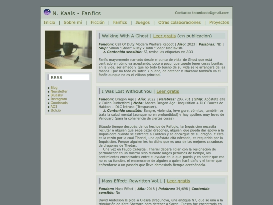 fanfic screenshot