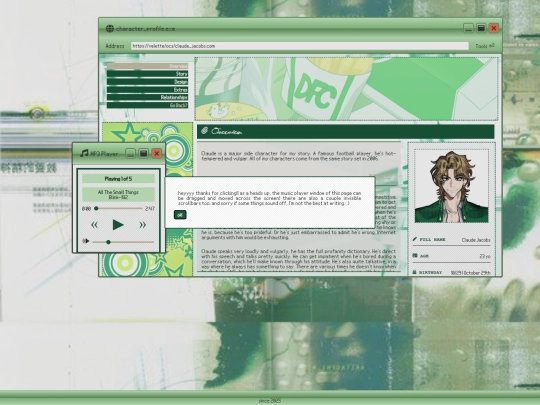 characters/claude screenshot