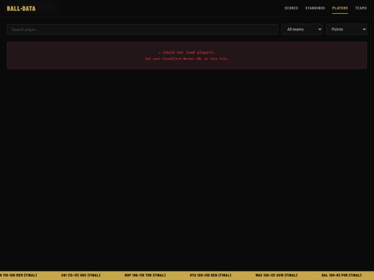 player screenshot