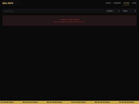 players screenshot