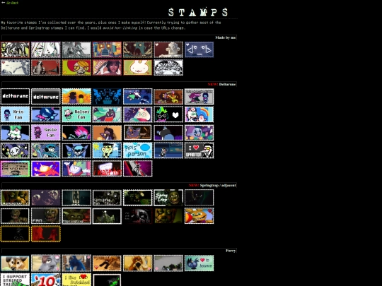 stamps screenshot