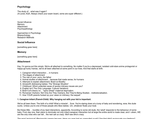 subjects/psychology screenshot