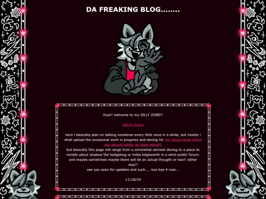 blog screenshot